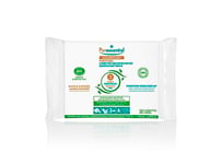 Puressentiel - Assainissant - Lingettes désinfectantes Mains & Surfaces – A l’Aloe Véra et Aux 3 Huiles Essentielles – 100% compostables, 100% fibres naturelles – Sans Javel - Alcool Végétal - x32