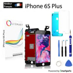 OuiSmart® ECRAN LCD POUR IPHONE 6S PLUS NOIR RETINA + VITRE TACTILE COMPLET SUR 