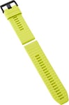 Garmin QuickFit 26 Watch Bands - Amp Yellow Silicone