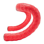 Supacaz Super Sticky Kush Bar Tape - Red / Plugs