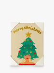 Nineteen Seventy Three Tree Hair Christmas Cards, Pack of 6