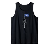 Minnesota State Flag, Minnesota Patriotic Signature Flag Tank Top