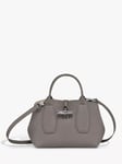 Longchamp Roseau Small Leather Top Handle Bag