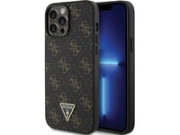 Guess 4G Triangle Metal Logo Deksel Til Iphone 13 Pro Max - Svart