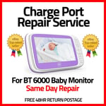 BT Video Baby Monitor 6000 Charge Port Repair - Fast & Reliable Service