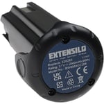 Extensilo - Batterie compatible avec Bostitch GFN1564K outil électrique, visseuse sans fil, cloueur (2500 mAh, Li-ion, 3,6 v)