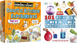 Toys, Horrible Science - Chaotic Kitchen Experiments, Science Kit for Kids, Ages