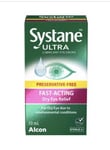 Systane Ultra Lubricant Eye Drops for Dry Eye Relief 10ml New