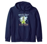 Rugrats We Want Reptar Main Star Vintage Big Chest Logo Zip Hoodie