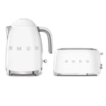 Pack SMEG Bouilloire 1.7L 7 Tasses 2400W + Grille-Pain 1500W 4 Tranches Années 5