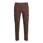 Mens Jack & Jones Cargo Pants Slim Fit Casual Chinos Stretch Comfort Trousers