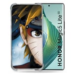 Cokitec Coque Renforcée pour Honor Magic 5 Lite Manga Naruto Blanc