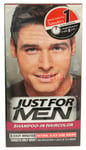 Just for Men Shampoo-In Hair Colour Color Mens Dye # Natural Black Dark Brown