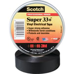 Isolerband Scotch Super 33+ 19 mm x 6 m, svart