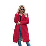 BALALALA Manteau Femme Casual Chaud Peluche Oversize Manches Longues Veste Cardigan Bouton Blouson Devant Ouvert Poches Coton Outwear Automne Hiver