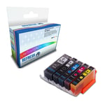 Refresh Cartridges Full Set Pack 5x PGI-525/CLI-526 Ink Compatible With Canon