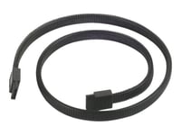 Silverstone Cp07 - Sata-Kabel - Serial Ata 150/300/600 - Sata (Hun) Til Sata (Hun) - 50 Cm - Sort