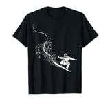 Snowboarding Freestyle Winter Sports Snowboard Tee For Men T-Shirt