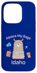 iPhone 14 Pro Alpaca My Bags Vacation Travel Outfit Idaho Case