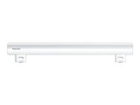 Philips - Led-Rørs Lyspære - Mattslipt Finish - S14s - 2.2 W (Ekvivalent 35 W) - Klasse E - Varmt Hvitt Lys - 2700 K