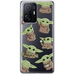 ERT GROUP mobile phone case for Xiaomi 11T 5G / 11T PRO 5G original and officially Licensed Star Wars pattern Baby Yoda 029 optimally adapted to the shape of the mobile phone, partially transparent