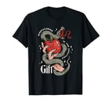 Knowledge is the greatest present, snake and apple T-Shirt