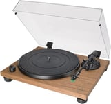 Audio-Technica LPW40WN Platine Vinyle Manuelle à Entraînement par Courroie Noyer