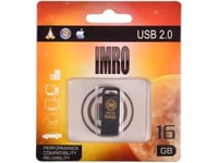 Pendrive Eco 16Gb Black Usb 2.0 Imrodrive