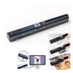 Portable Handheld Scanner Books Documents Photos Scanning Pen w/o Memory Card