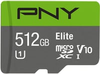 PNY MicroSD Elite - 512 gt