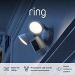 Caméra Floodlight Plus Filaire (Floodlight Cam Wired Plus)| Caméra De Surveillance Extérieure Wifi, Vidéo Hd, Projecteurs Led, Sirène, Fonctionne Avec Alexa | Essai Protect Gratuit 30 J.