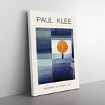 Big Box Art The Harbinger of Autumn Paul Klee Canvas Wall Art Print Ready to Hang Picture, 76 x 50 cm (30 x 20 Inch), Exhibition