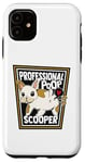 Coque pour iPhone 11 Professional Poop Scooper Chien Wauwau Bouledogue français