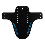 AZONIC Splatter Fender Garde-Boue VTT Noir Bleu| Garde-Boue pour vélo pour Le Dos et Le Visage | Garde-Boue avec Ajustement Universel | Convient pour Le VTT, Le Trekking, l'e-Bike, Le vélo BMX etc.