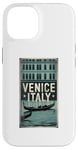 Coque pour iPhone 14 Venise, Italie - The Gondolier's Whisper