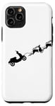 Coque pour iPhone 11 Pro Retro Scooter Club Vacances Renne Gear Head Scoot Life