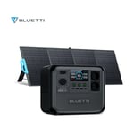 BLUETTI Kit générateur solaire AC70 et PV200 Panneau Solaire 200W, 768Wh Batterie LiFePO4 avec 2 Sorties CA 1000W , Station d’énergie Portable pour