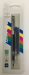 #Parker Jotter Fountain Pen Originals Black Finish Medium Nib Blue & Black. New