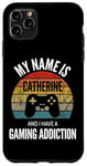 Coque pour iPhone 11 Pro Max Mon nom est Catherine et j'ai un ajout de jeu