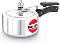 Hawkins Classic New Improved  Mirror Polished Aluminium Pressure Cooker 3 Litre