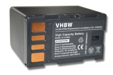 Battery for JVC GR-D720 GC-PX10EU GR-D720EX DR-D818 GC-PX10 GR-D725 2100mAh