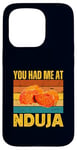 iPhone 15 Pro You Had Me At Nduja Sausage Funny Retro Italian Food Lover Case