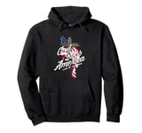 God Bless America Land of the Brave Pullover Hoodie