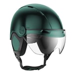 CASR Casque Style de Protection Vert Taille L, Résistant aux Impacts, Respirant, Matériaux Résistants et Facile à Laver, Accessoires Détachables, Taille Ajustable