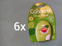 6x 100 tablets CANDEREL STEVIA BLEND SWEETENER tablets Steviol & Sucralose cheap