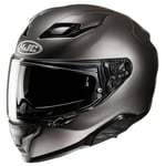 HJC, Casque Moto intégral F71 UNI Semi Mat Titanium, S