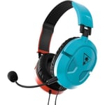 TURTLE BEACH Recon 50N Bleu et Rouge Casque Gaming pour PC, XBOX, PS4 et PS5 (TB