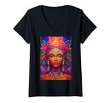 Womens Ayahuasca - Blissful Altered States for Spiritual Growth V-Neck T-Shirt