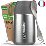 Blockhütte Boite Alimentaire isotherme Repas Chaud en Acier Inoxydable I 1L I 