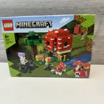 LEGO Minecraft: The Mushroom House (21179). NEW SEALED